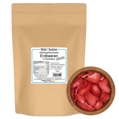 Fragole liofilizzate 50g 10kg - fragole,
