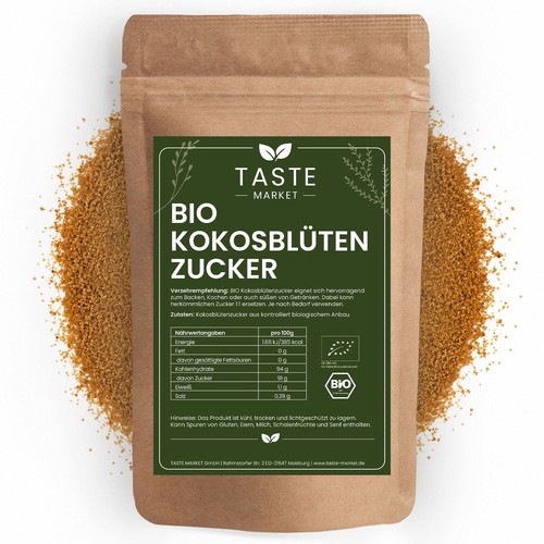 Zucchero fiori cocco bio - di,
