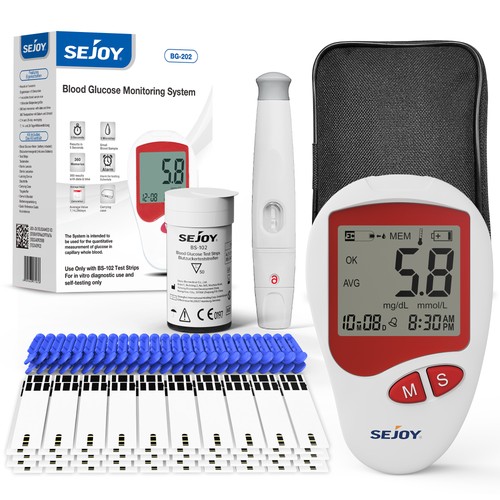 Sejoy kit misuratore glicemia - kit,