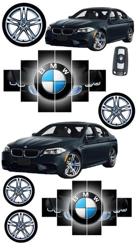 Bmw commestibile topper - bmw,