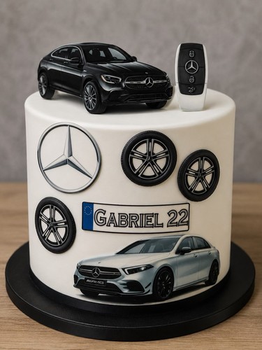 Mercedes commestibile auto