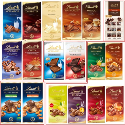 Lindt 100g tavolette scelta - lindt, a