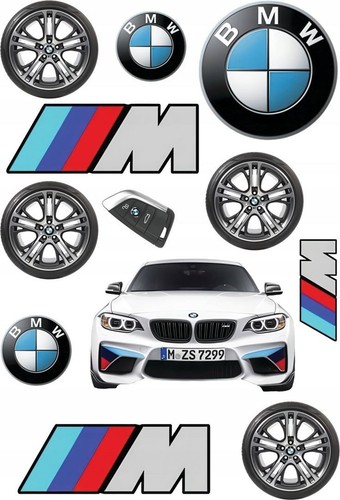 Bmw commestibile topper - commestibile,