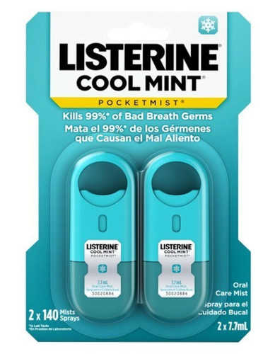 Listerine cool mint - cool, pocketmist