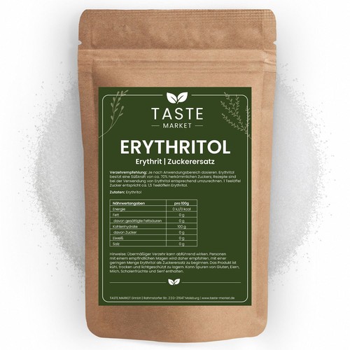 Selezione taglie eritritolo - selezione,
